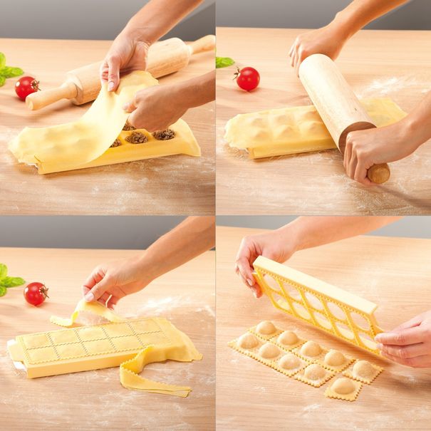 Forma na kulaté ravioli DELÍCIA, 10 ks (obrázek 3)