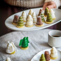 Bild von Förmchen für gefülltes Gebäck DELÍCIA, 3 Weihnachtsmotive