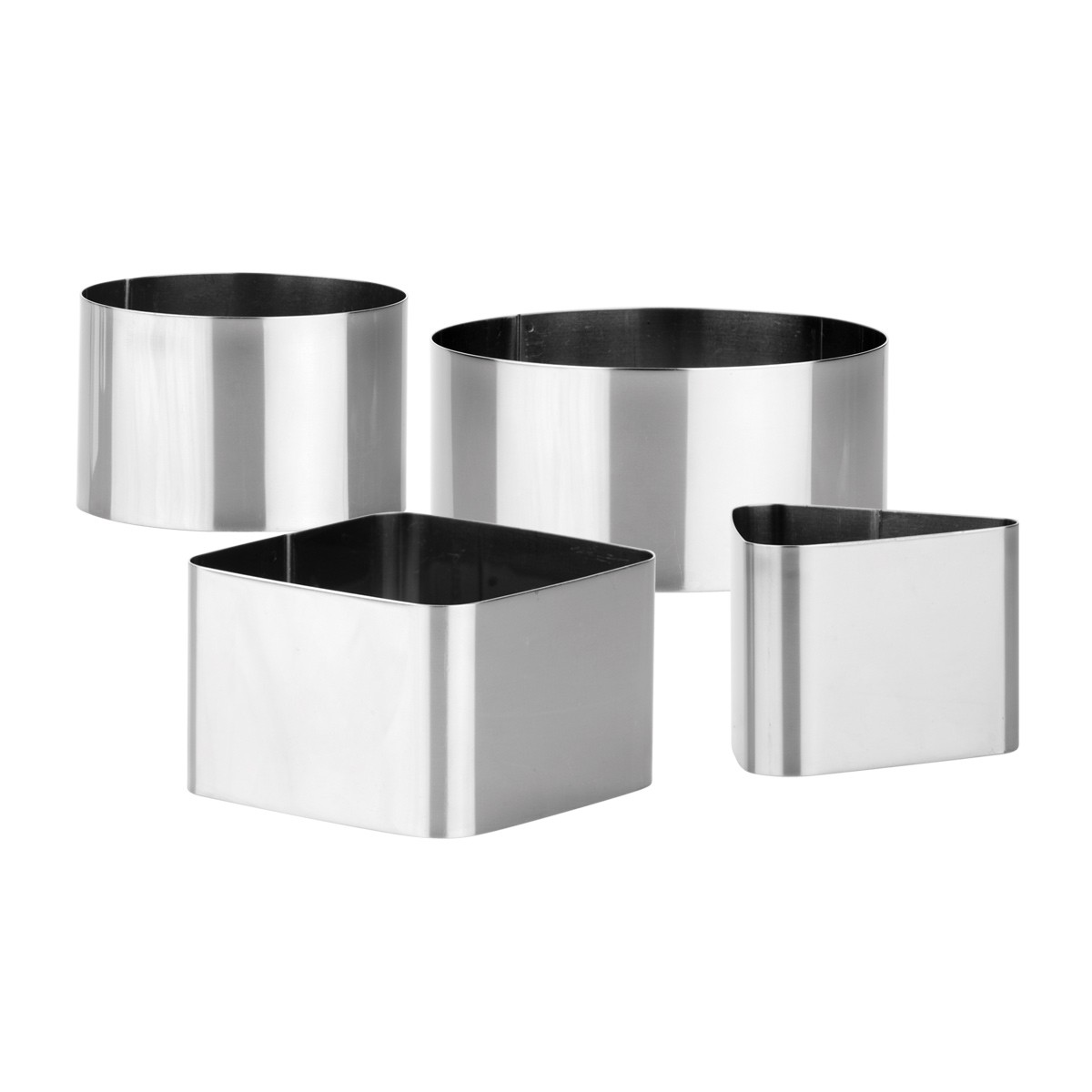 Formičky pro tvarování pokrmů GrandCHEF, 4 ks