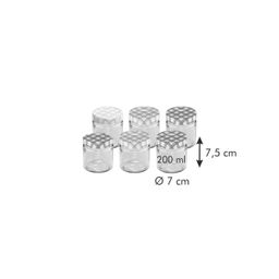 Imagem de Frascos de conserva DELLA CASA 200 ml, 6 pcs