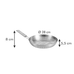 Frying pan for grill PRIVILEGE ø 28 cm