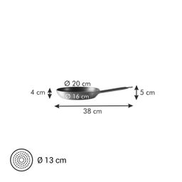 Frying pan GrandCHEF ø 20 cm, long handle