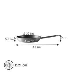 Frying pan GrandCHEF ø 32 cm, long handle