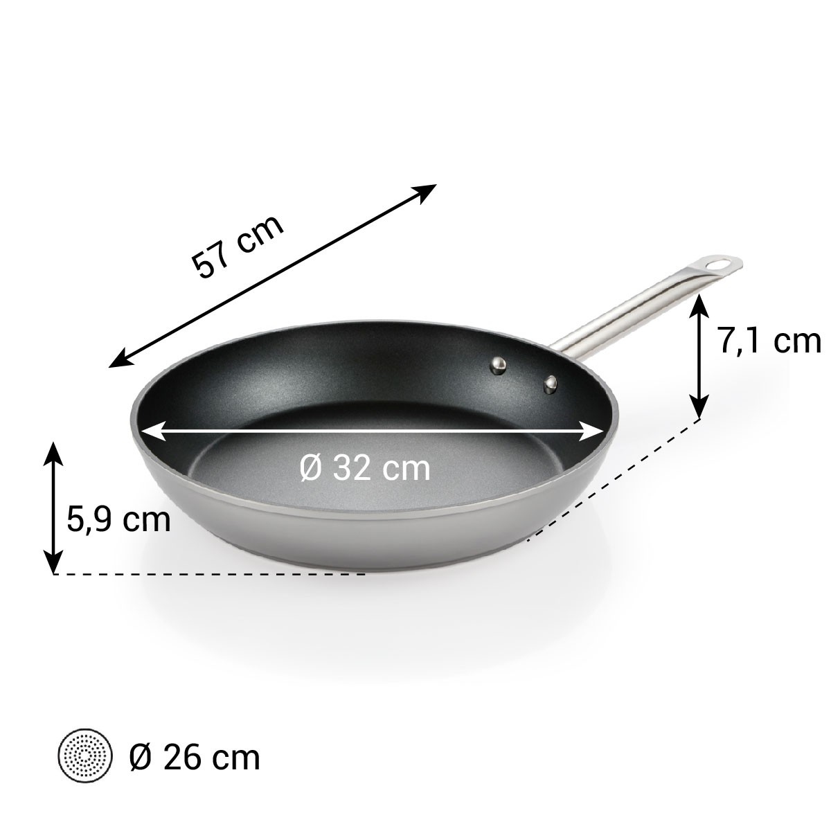 Frying pan GrandCHEF+ ø 32 cm