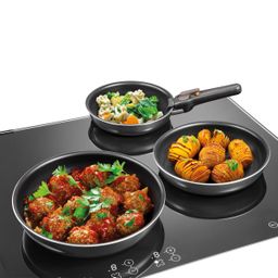 Frying pans with removable handle VARIO, set of 4