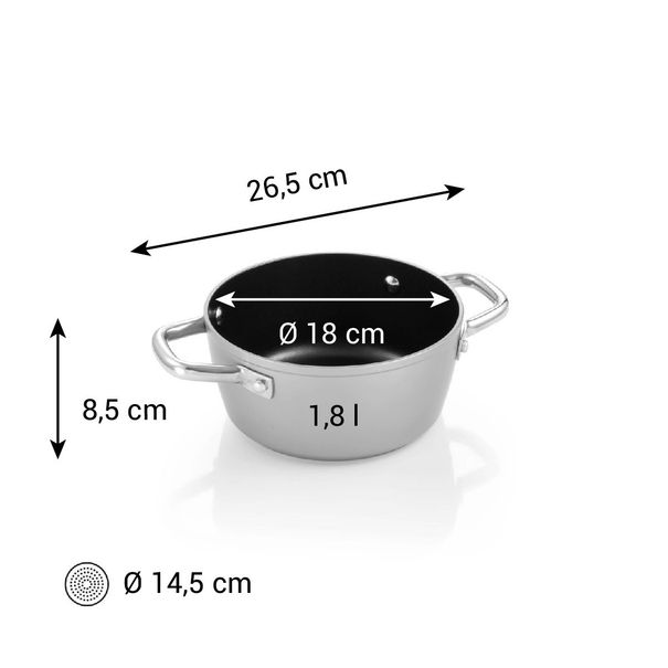 Garnek GrandCHEF+ ø 18 cm, 1,8 l (zdjęcie 3)