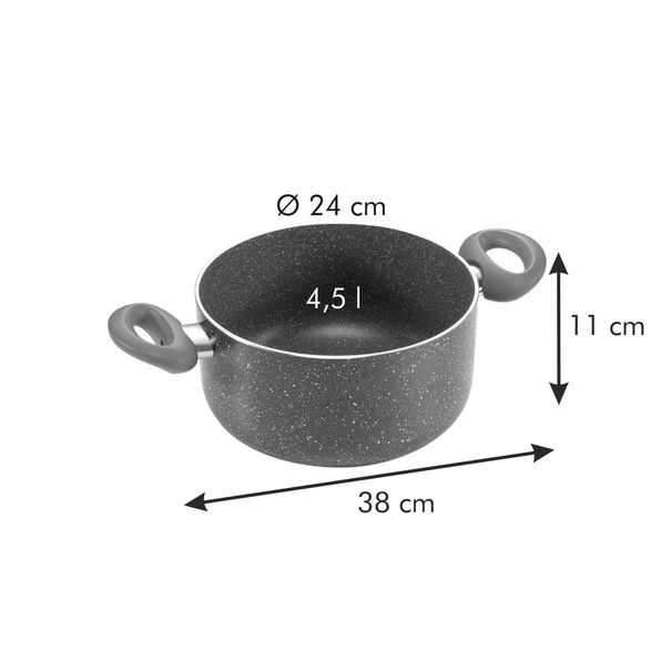 Garnek MANICO ROSSO ø 24 cm, 4,5 l (zdjęcie 3)