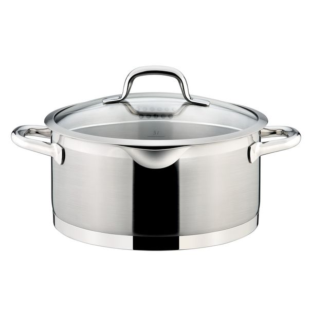 Garnek PRESIDENT z pokrywką do cedzenia ø 24 cm, 5,0 l