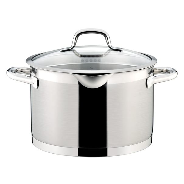 Garnek PRESIDENT z pokrywką do cedzenia ø 24 cm, 7,0 l