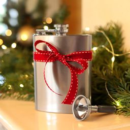 Imagem de Garrafa de bolso com funil myDRINK 210 ml