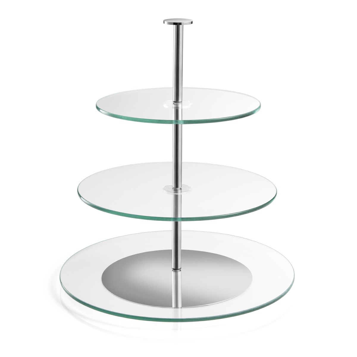 Glas-Etagere DELÍCIA, 3-stöckig