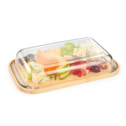 Glass baking dish with cover ONLINE 31 x 19 cm