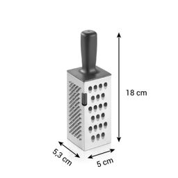 Image of Grater with removable handle GrandCHEF, four-sided