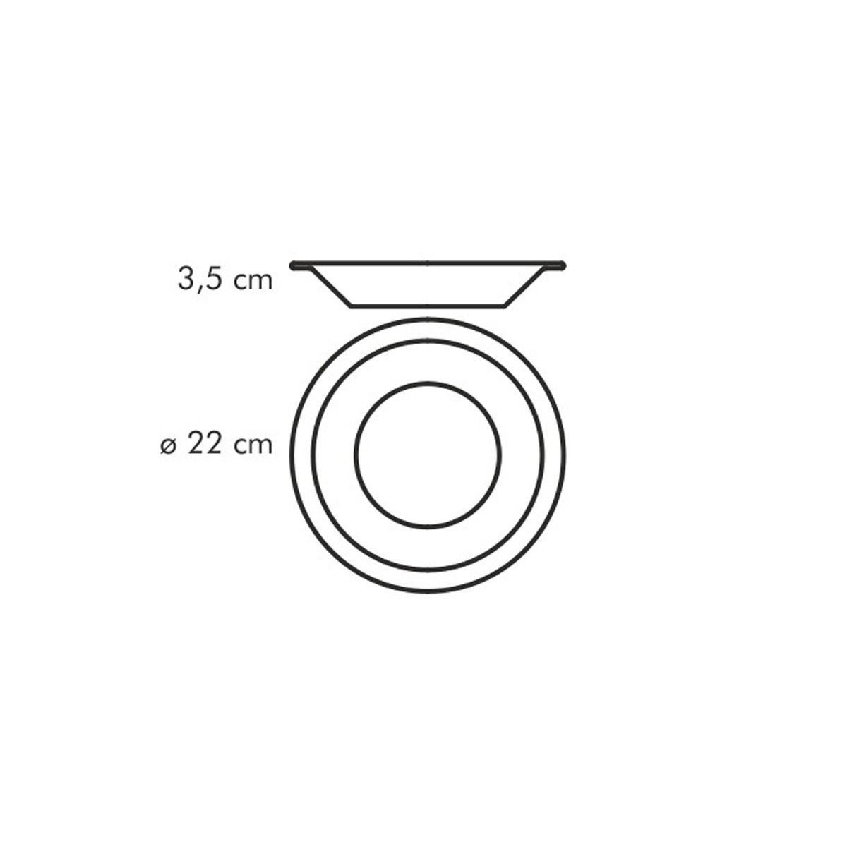 GUSTITO Mélytányér ø 22 Cm