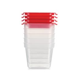 Image of Healthy mini containers for the freezer PURITY 120 ml, 4 pcs