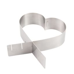 Image of Heart-shaped adjustable baking frame DELÍCIA