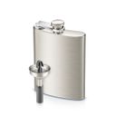 Hip flask with spill-free funnel myDRINK 210 ml