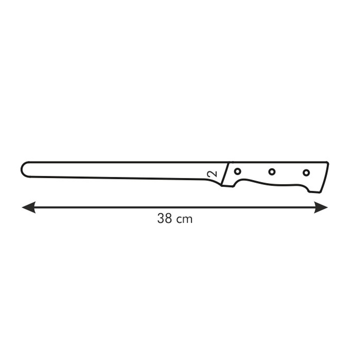 HOME PROFI sonkakés 25 cm termék 2. képe