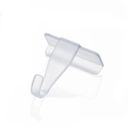 Hooks for kitchen unit doors FlexiSPACE, 2 pcs, transparent