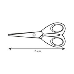 Household scissors PRESTO, 16 cm