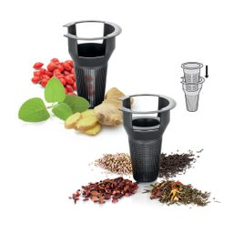 Immagine di Infusiera per tè e caffè TEO 1,25 lt, con filtri