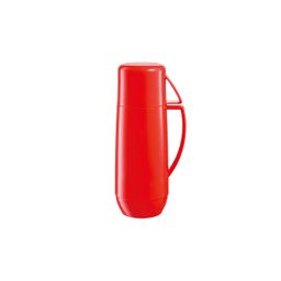 Isolierflasche mit Tasse FAMILY COLORI 0,15 l, rot