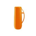 Isolierflasche mit Tasse FAMILY COLORI 0,3 l, orange