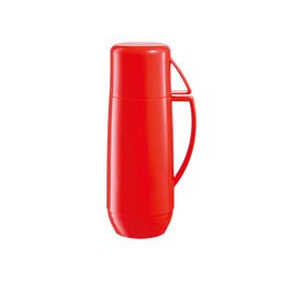 Isolierflasche mit Tasse FAMILY COLORI 0,5 l, rot