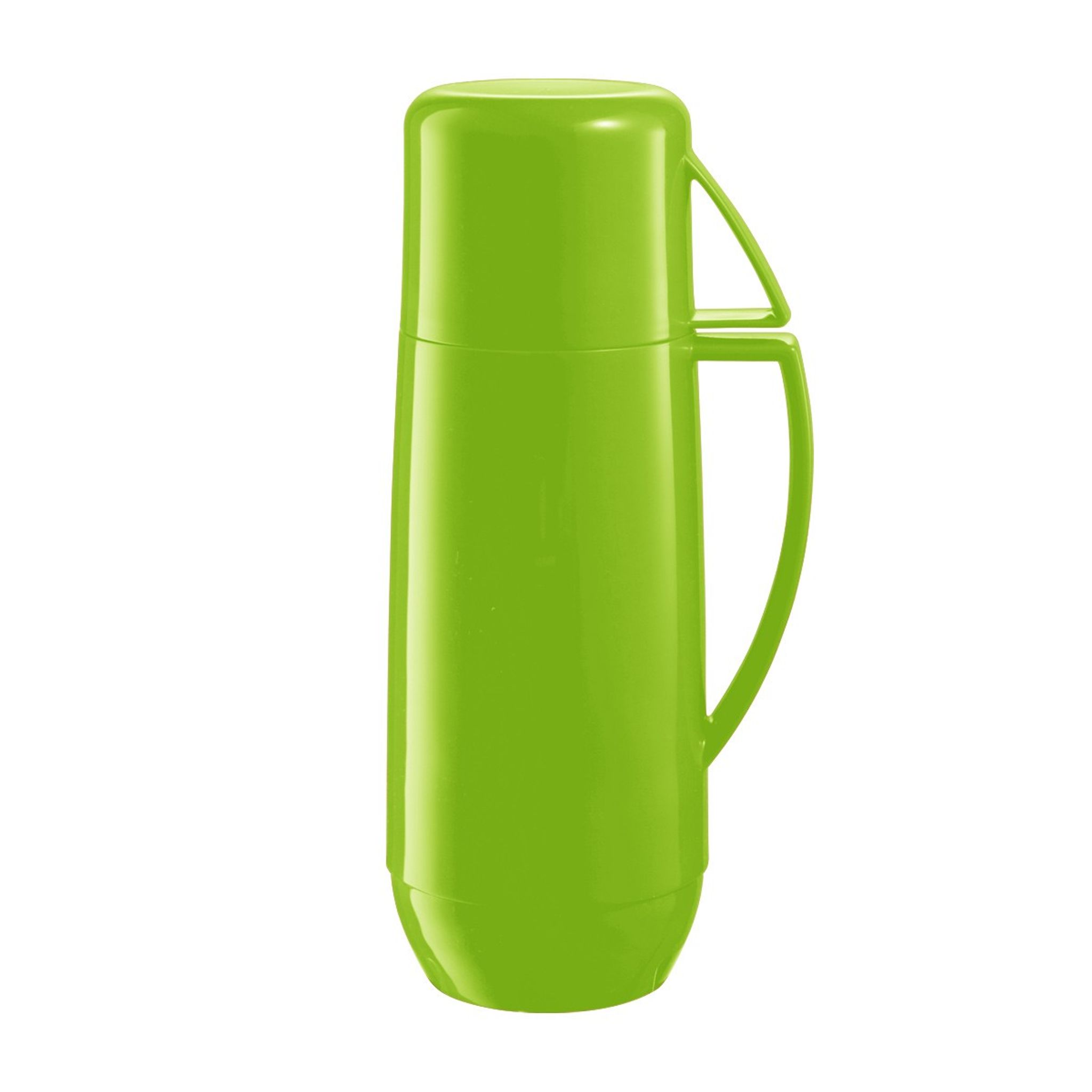 Isolierflasche mit Tasse FAMILY COLORI 1,0 l, grün