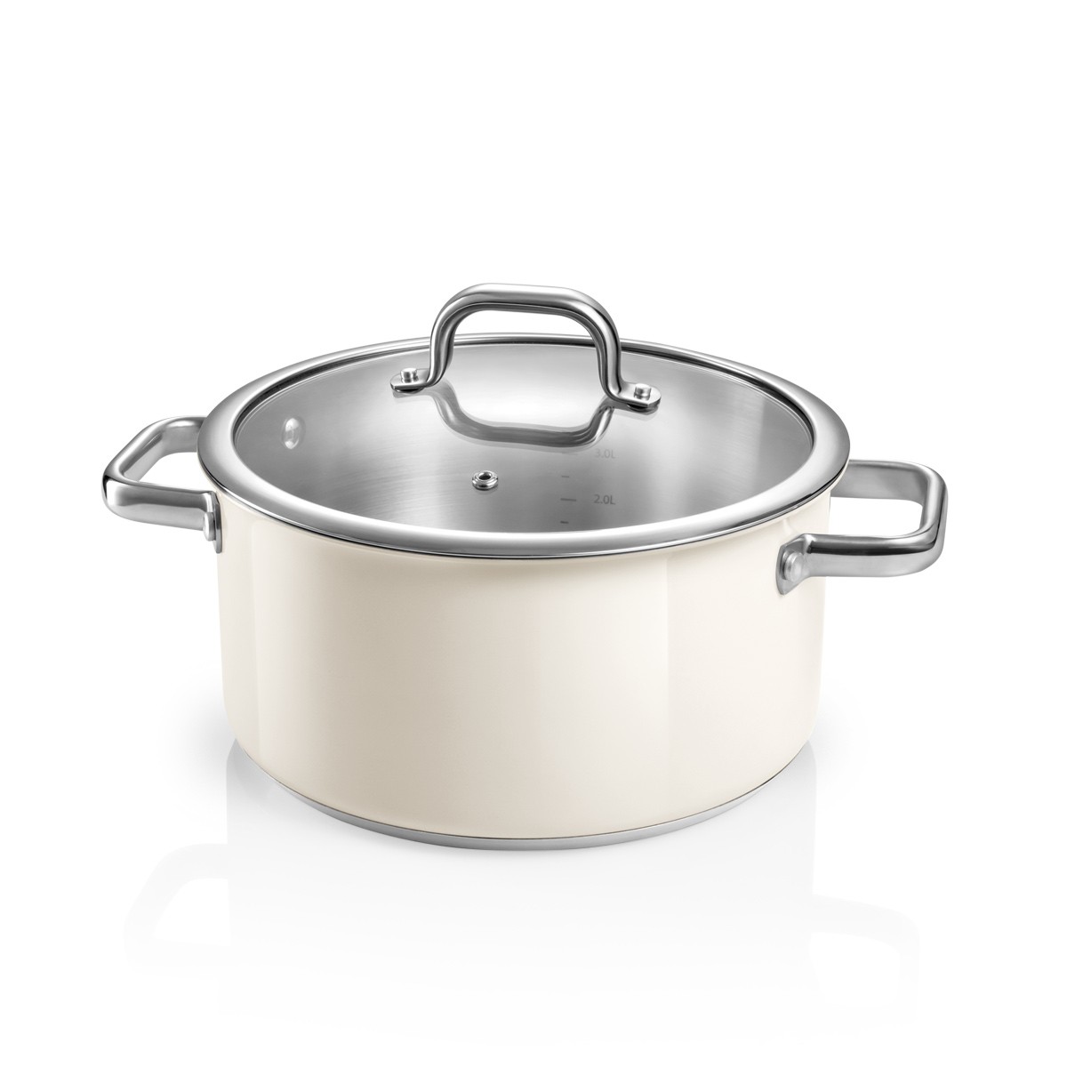 Kasserolle DELIGHT mit Deckel ø 24 cm, 5,0 l