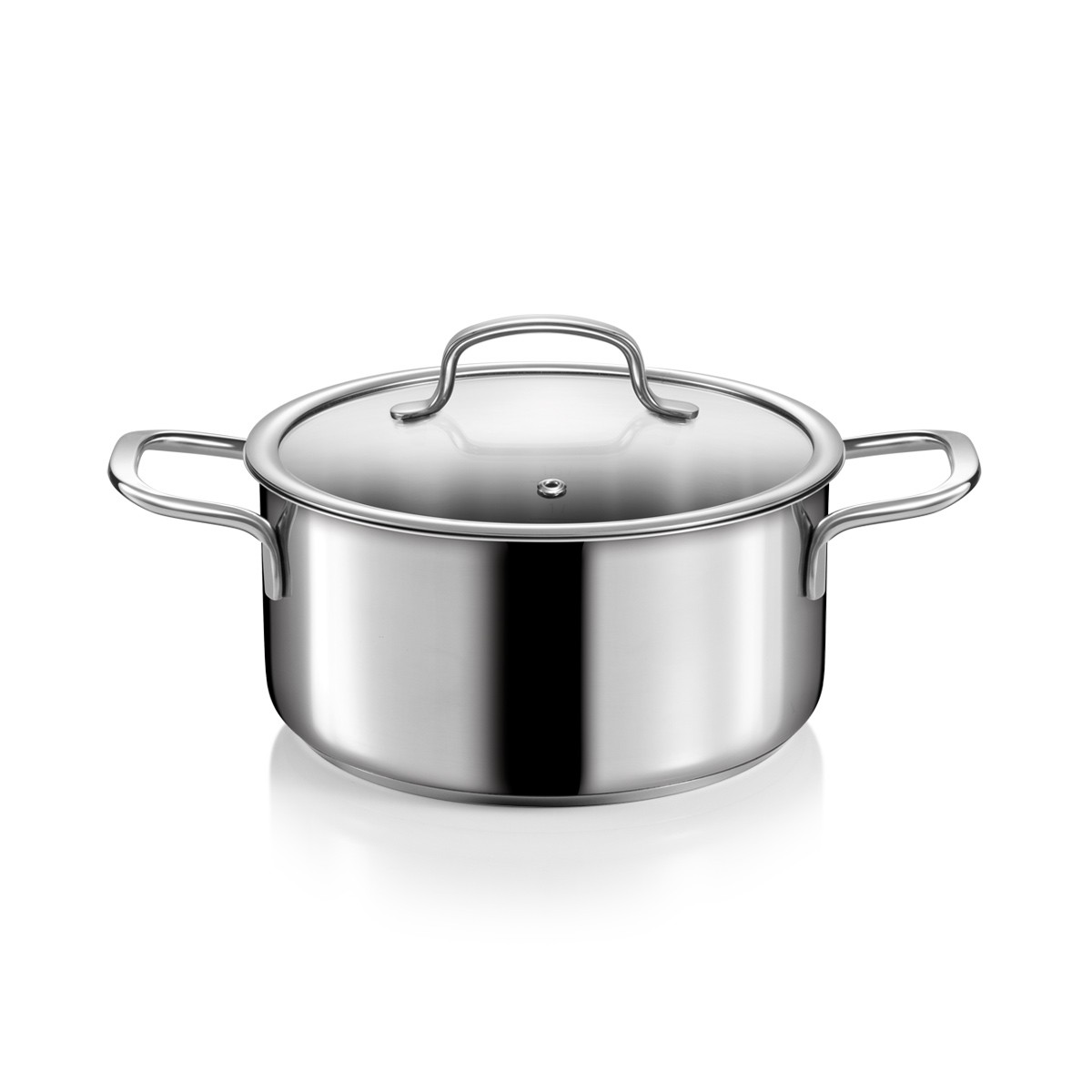 Kasserolle mit Deckel OPTIMA ø 24 cm, 5,0 l