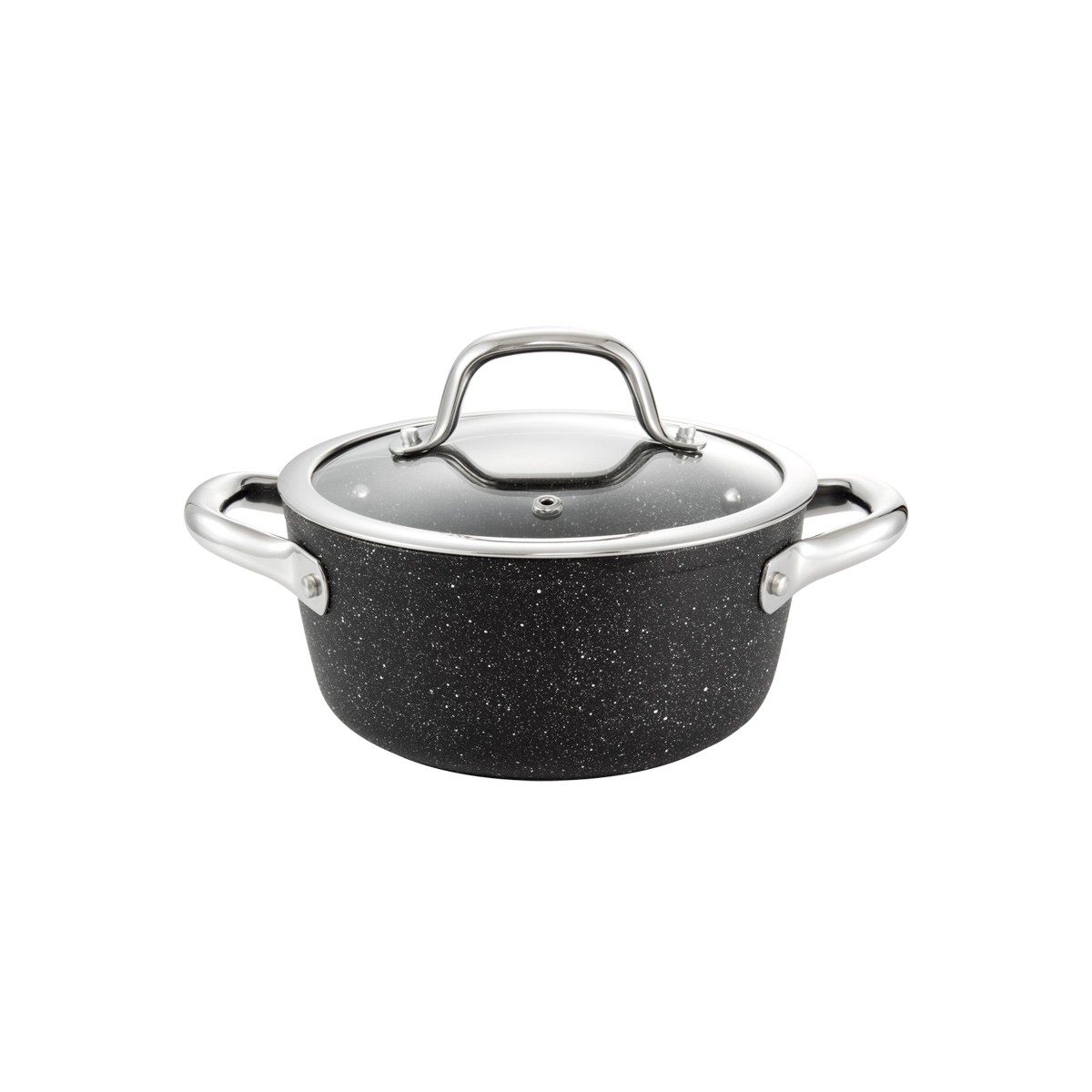 Kasserolle PRESIDENT Stone mit Deckel ø 18 cm, 1.8 l