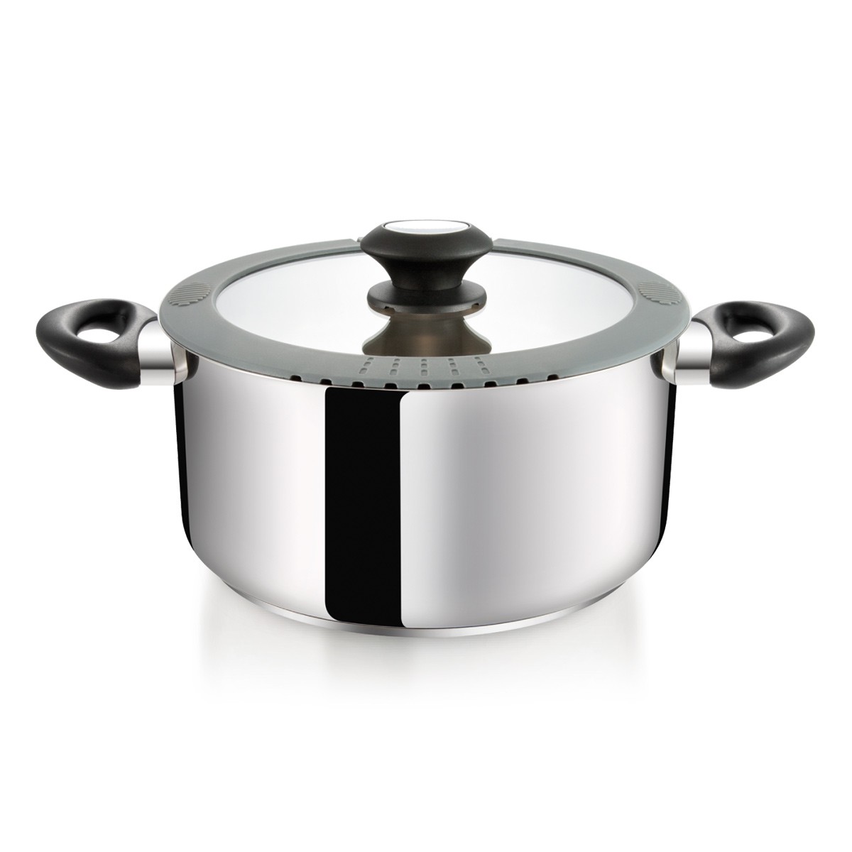 Kasserolle SmartCOVER mit Deckel ø 24 cm, 5.0 l
