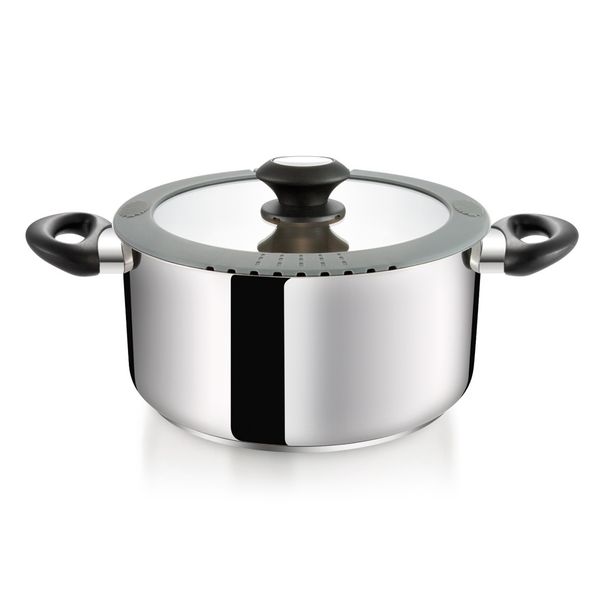 Kasserolle SmartCOVER mit Deckel ø 24 cm, 5.0 l