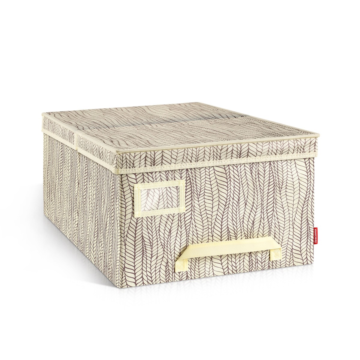 Kasten für Kleidung FANCY HOME 40 x 52 x 25 cm, cremefarbig
