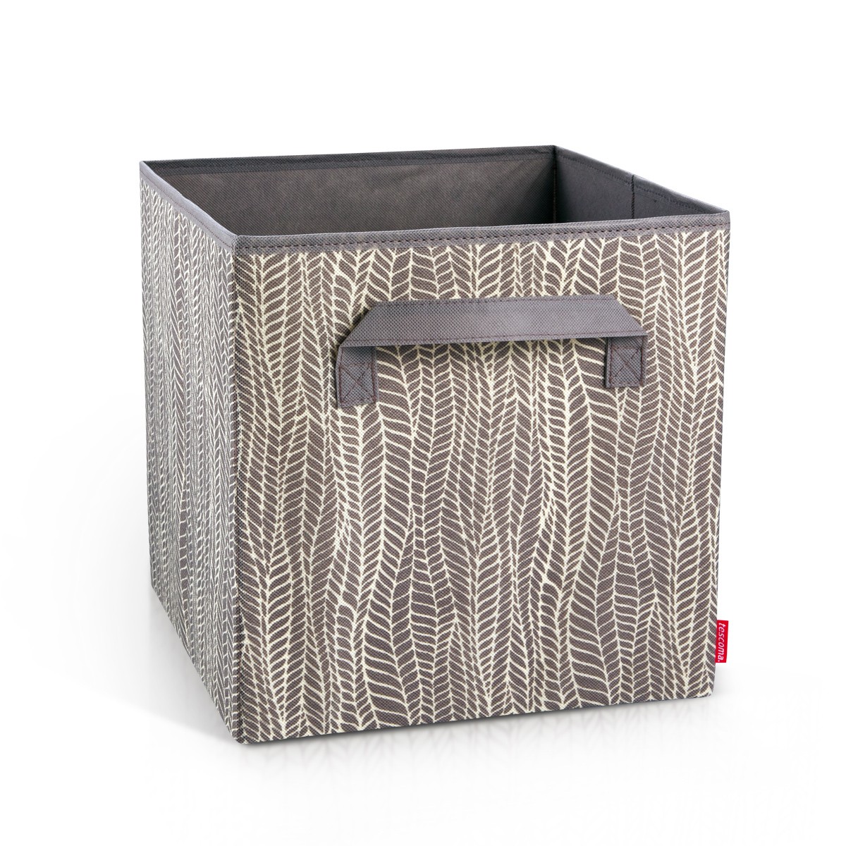 Kasten ohne Deckel FANCY HOME 30 x 30 x 30 cm, cappuccino