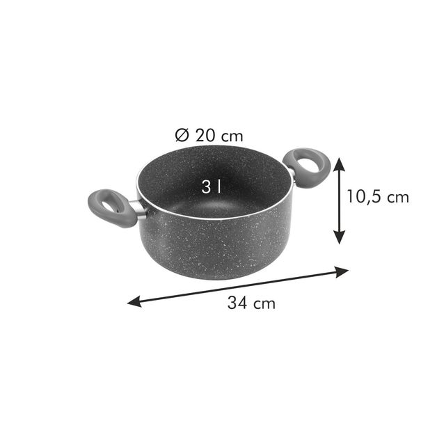 Kastrol MANICO ROSSO ø 20 cm, 3,0 l (obrázek 3)