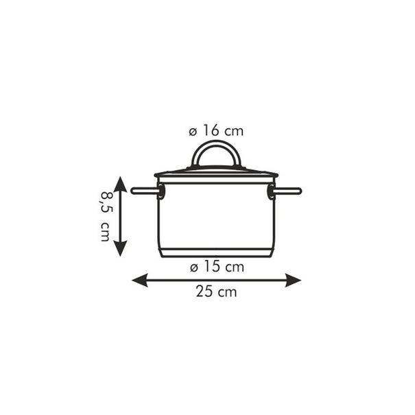 Kastrol VISION s poklicí ø 16 cm, 1,5 l (obrázek 4)