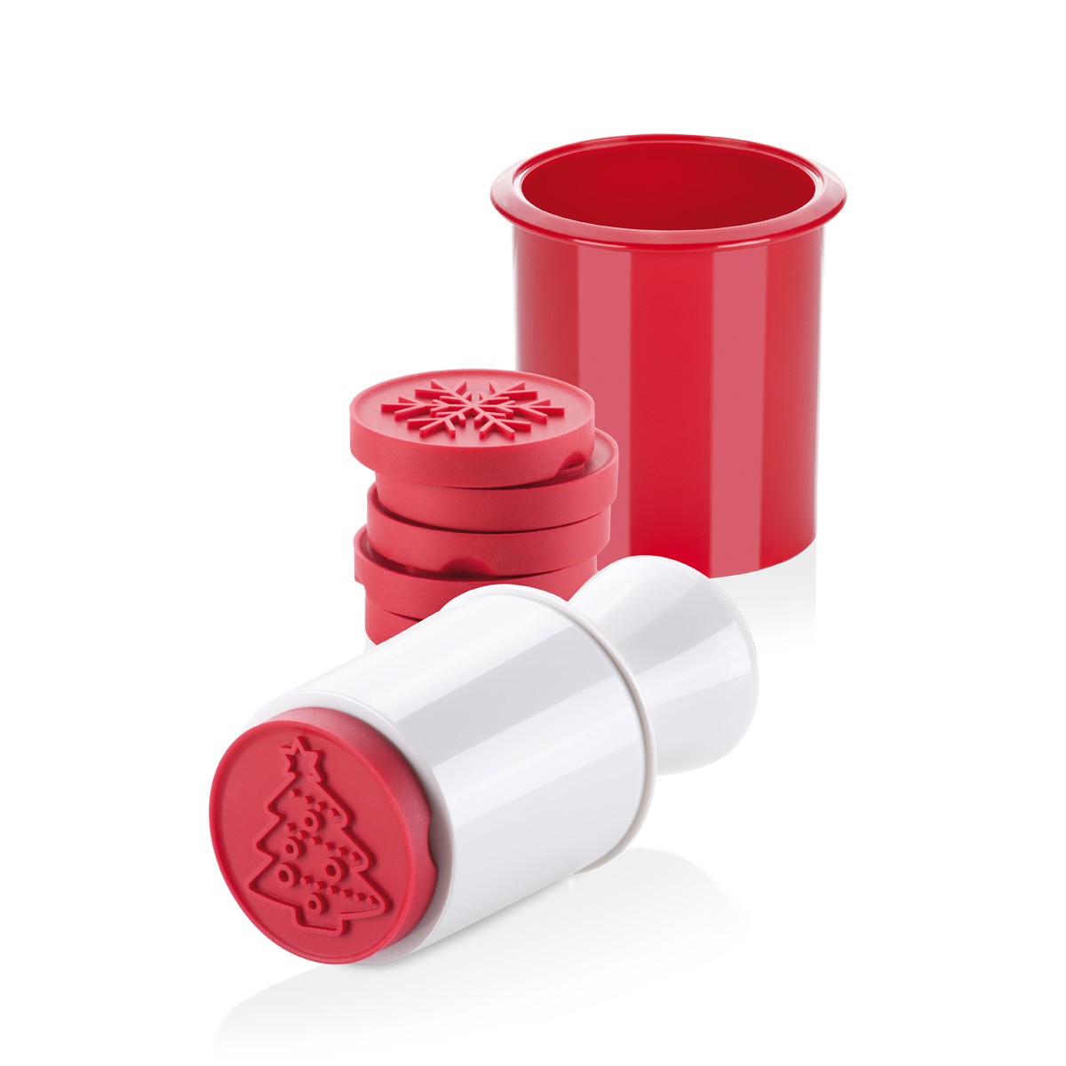 Keks-Stempel DELÍCIA, 6 Weihnachtsmotive