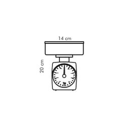 Kitchen scales ACCURA 2.0 kg