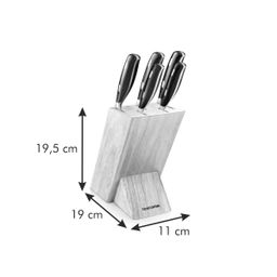 Knife block GrandCHEF, with 5 knives