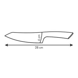 Knife with ceramic blade AZZA 15 cm