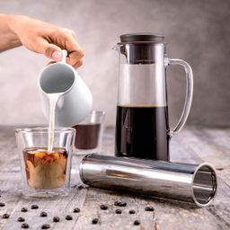 Konvice pro přípravu kávy a čaje zastudena TEO 1,0 l