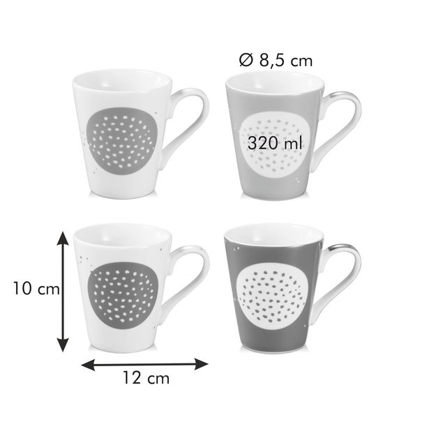 Kubek myCOFFEE, 4 szt., Sugar (zdjęcie 3)