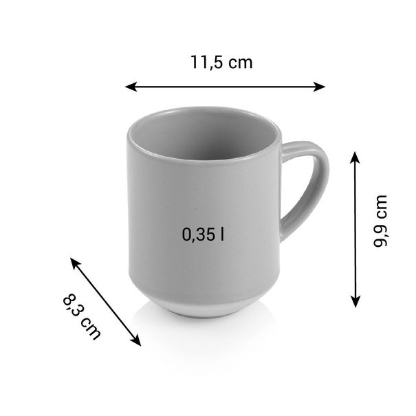 Kubek TAVERNE 350 ml, mocca (zdjęcie 3)