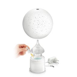 Lámpara aromática ultrasónica de cerámica FANCY HOME, Sphere