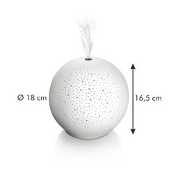 Lámpara aromática ultrasónica de cerámica FANCY HOME, Sphere