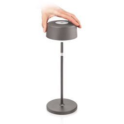 Lámpara de mesa inalámbrica FANCY HOME, gris