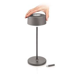 Lámpara de mesa inalámbrica FANCY HOME, gris