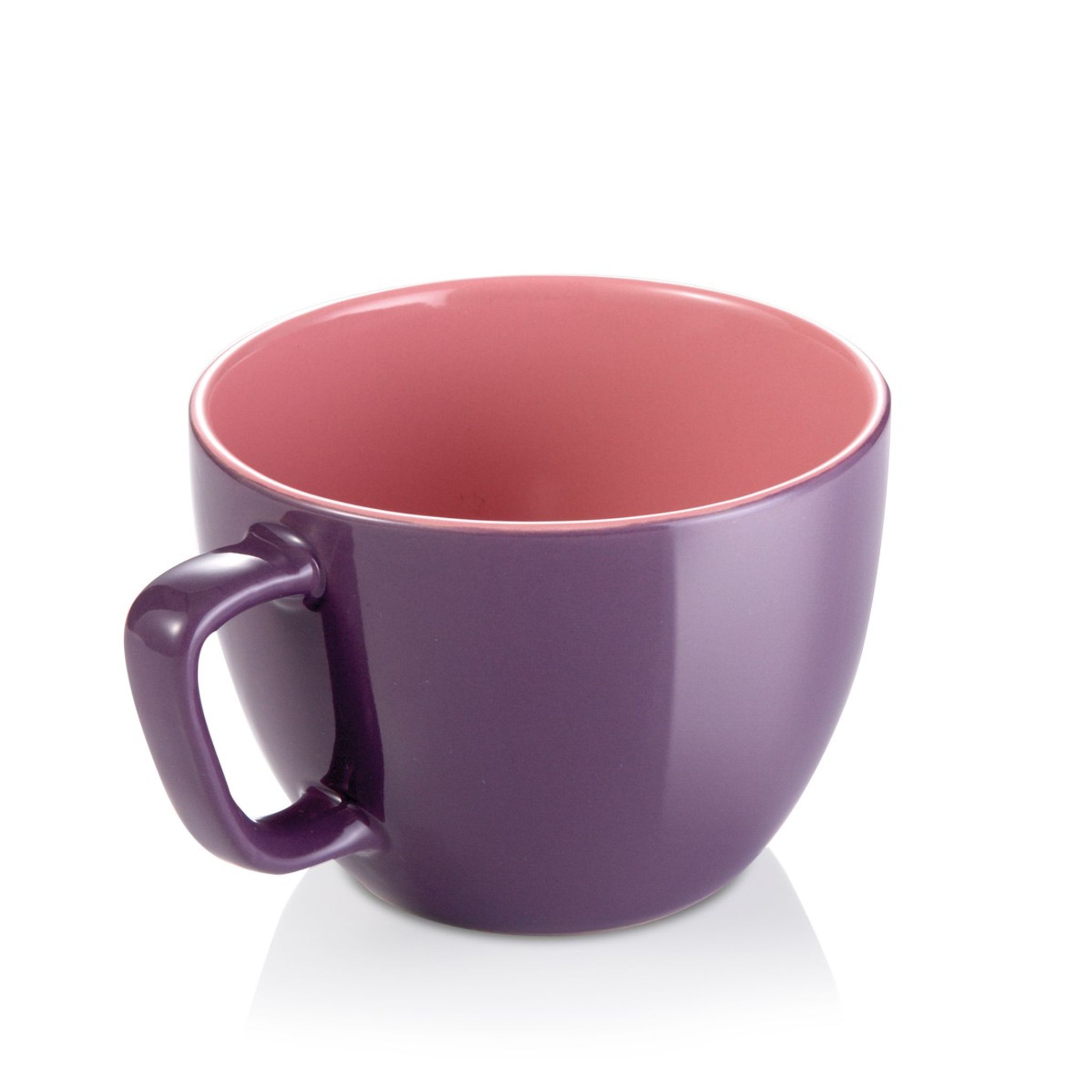 Large mug CREMA SHINE, lilac